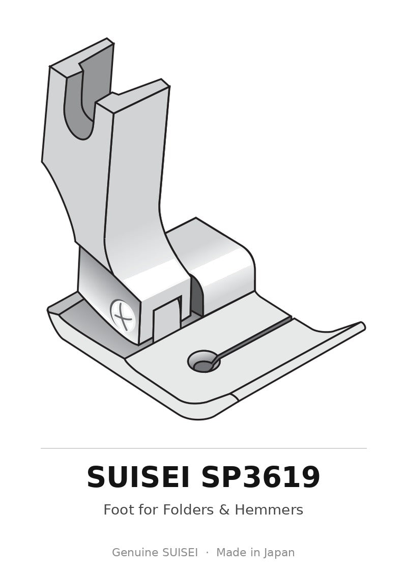 Foot for Folders & Hemmers - Suisei SP3619