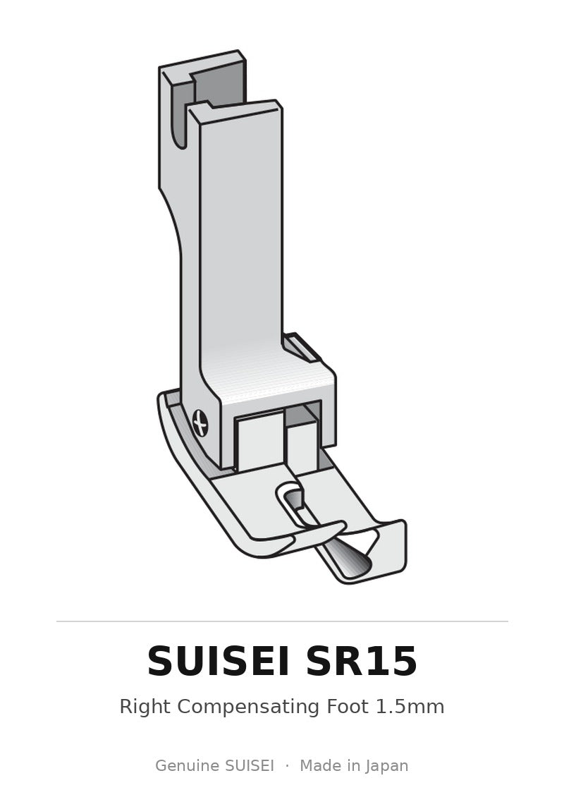Right Compensating Foot 1.5mm - Suisei SR15