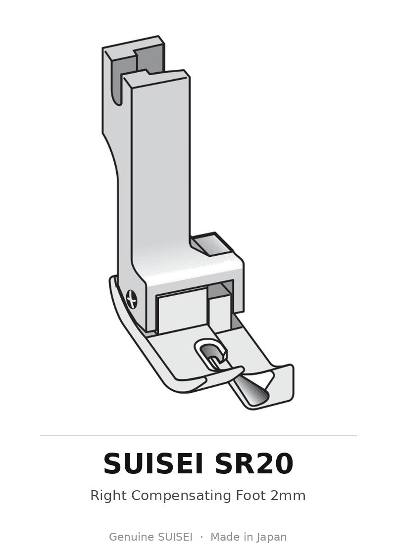 Right Compensating Foot 2mm - Suisei SR20