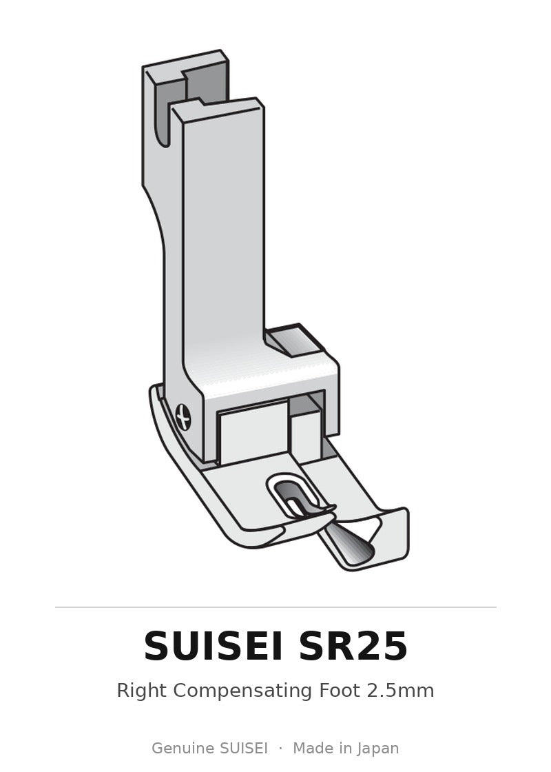Right Compensating Foot 2.5mm - Suisei SR25