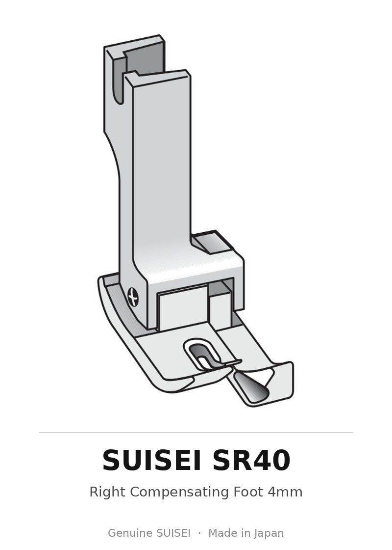 Right Compensating Foot 4mm - Suisei SR40