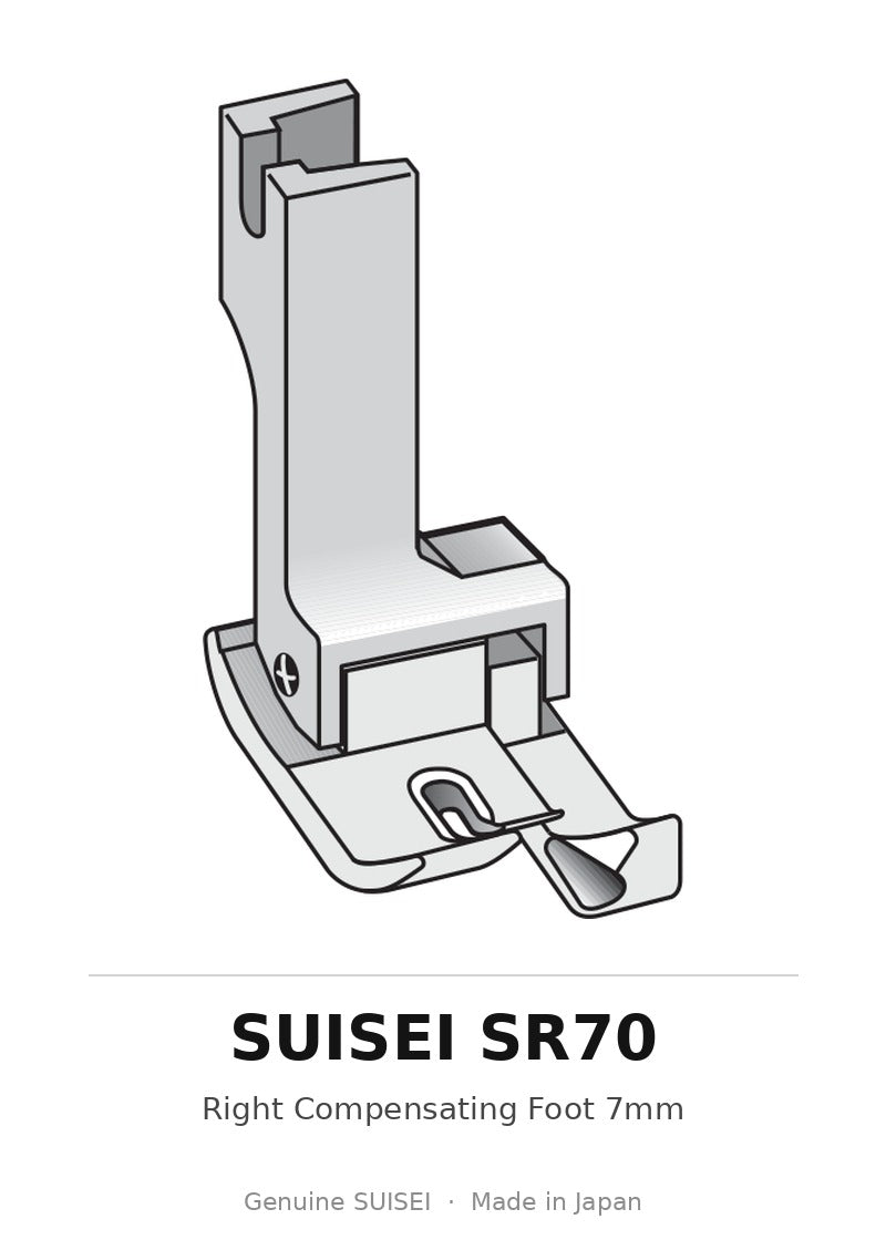Right Compensating Foot 7mm - Suisei SR70
