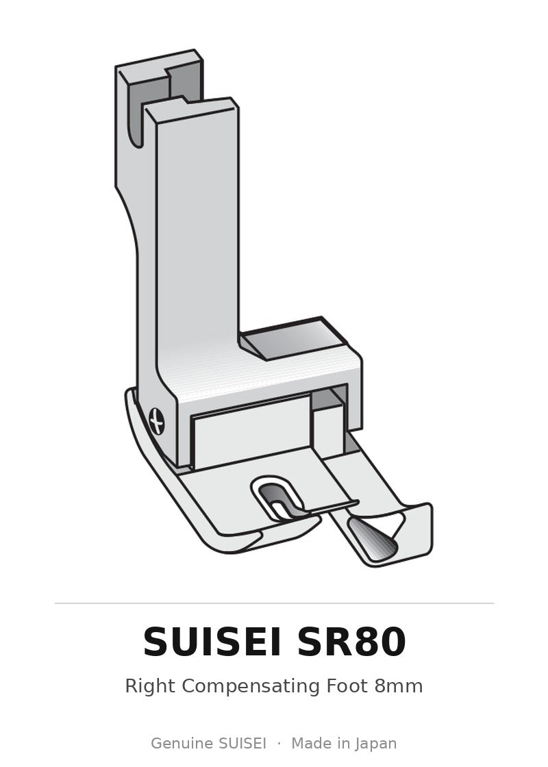Right Compensating Foot 8mm - Suisei SR80
