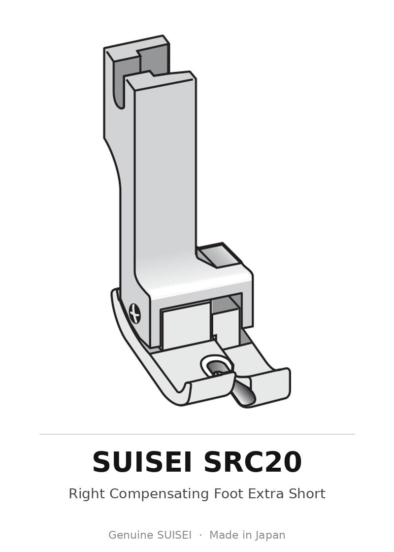 Right Compensating Foot Extra Short - Suisei SRC20