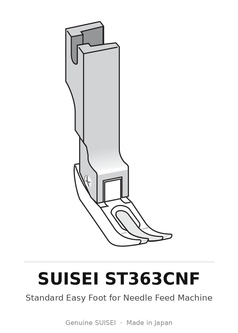 Standard Easy Foot for Needle Feed Machine - Suisei ST363CNF