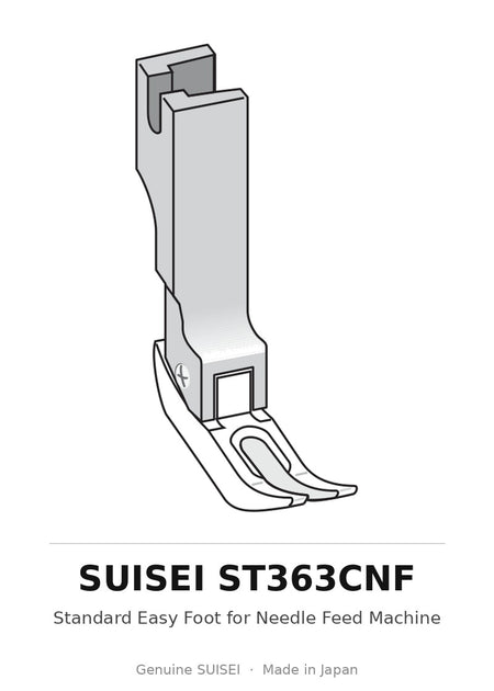 Standard Easy Foot for Needle Feed Machine - Suisei ST363CNF