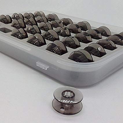 SINGER 30 Sure Fit Bobbins With Handy Storage Kit