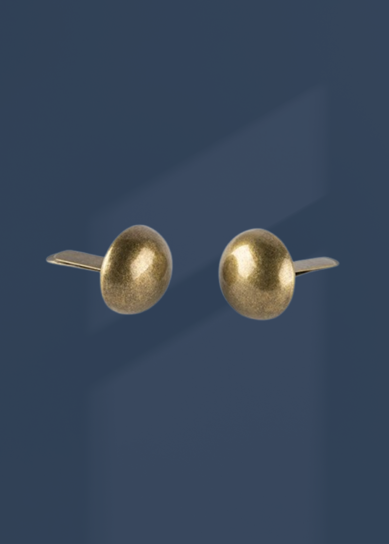 Dome-Shaped Bag Feet Bag Hardware - BHW600AB - 1/2" - 6/Pack - Antique Brass