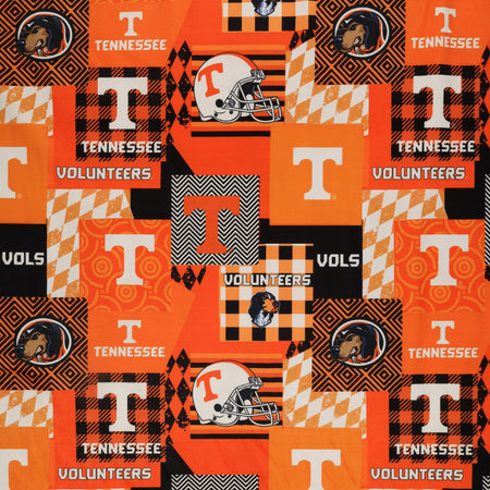 TN Vols Minky Geo Fabric