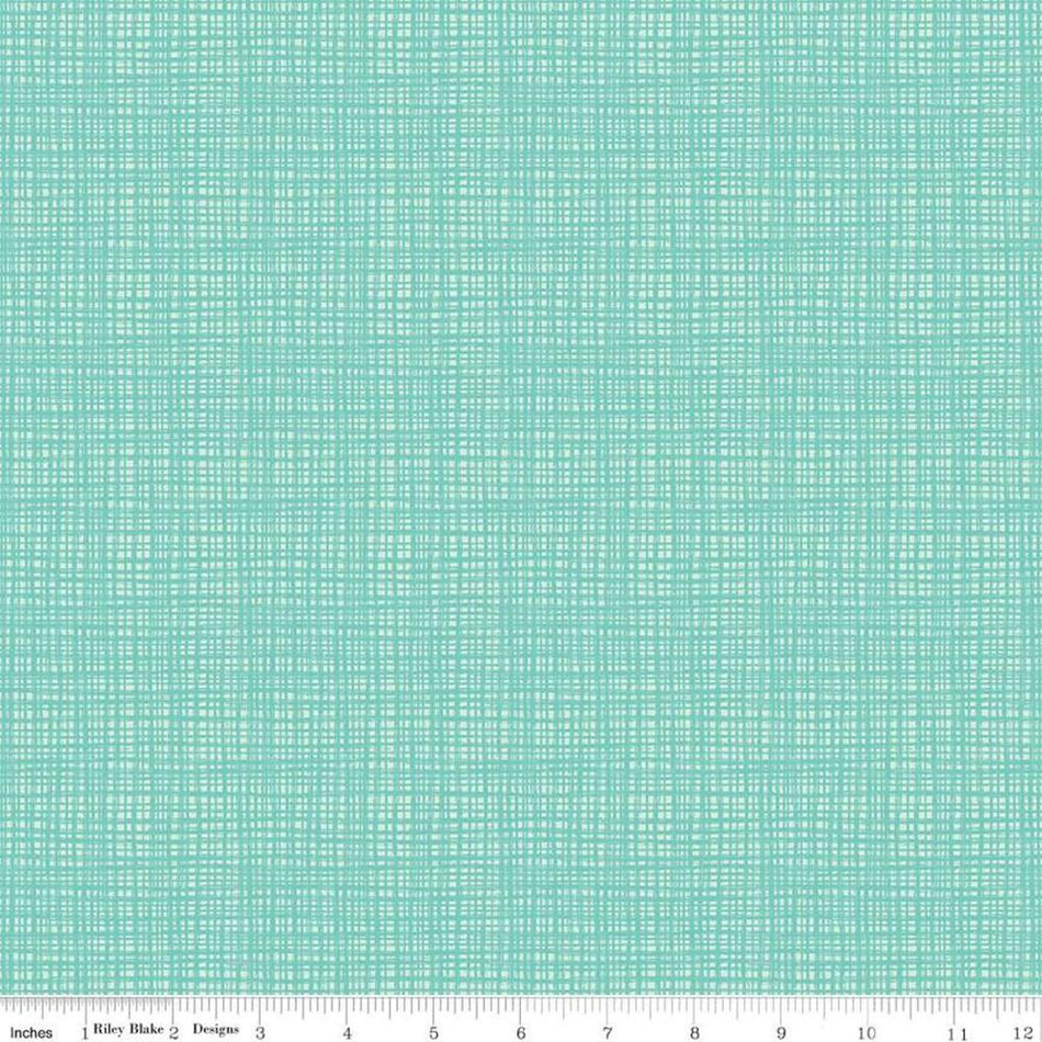 Texture Fabric - Aqua