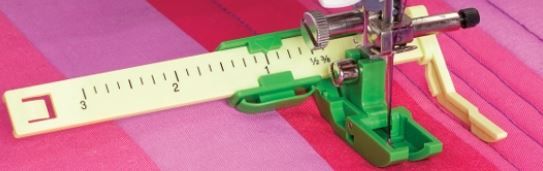 Ultimate Quilt Foot With Stitch Alignment Ruler