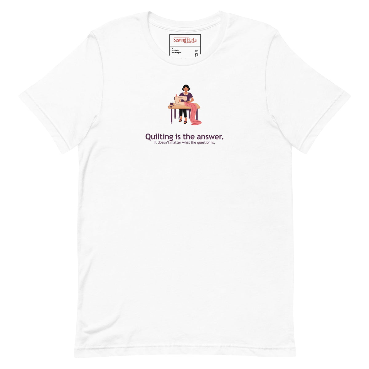 Quilting Is The Answer Unisex T-Shirt