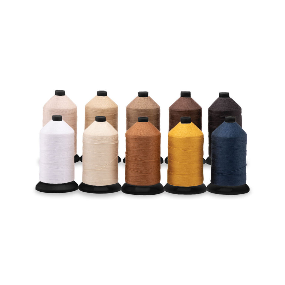 Perform-X Cotton Wrapped Poly Core Assorted Thread Pack - Tex 80 - 750 yds. - 10/Pack
