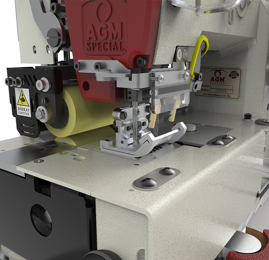 AGM Special Straight and Curved Waistband Automat Machine