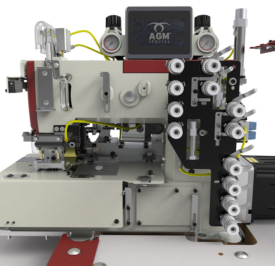 AGM Special Straight and Curved Waistband Automat Machine