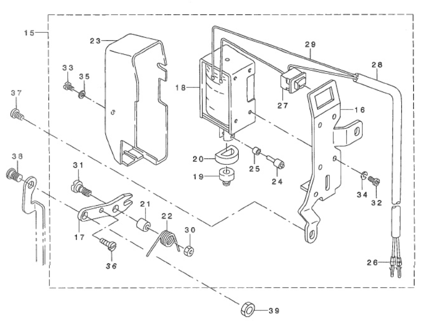 Juki 225-61757 – Wiper Assembly (LZ-2280)