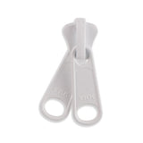 YKK #10 Molded Plastic Reversible Long Bag Zipper Pulls