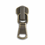 YKK Excella #5 Metal Jacket/Pant Rounded Fashion Zipper Pulls - 2/Pack