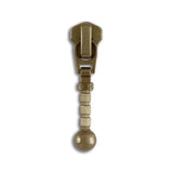 YKK #5 Ball Style Metal Jacket Zipper Pulls - 2/Pack